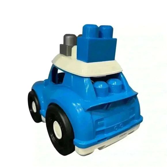 Fisher Price Mega Bloks First Builders Peter Police Car Set - Picture 3 of 9